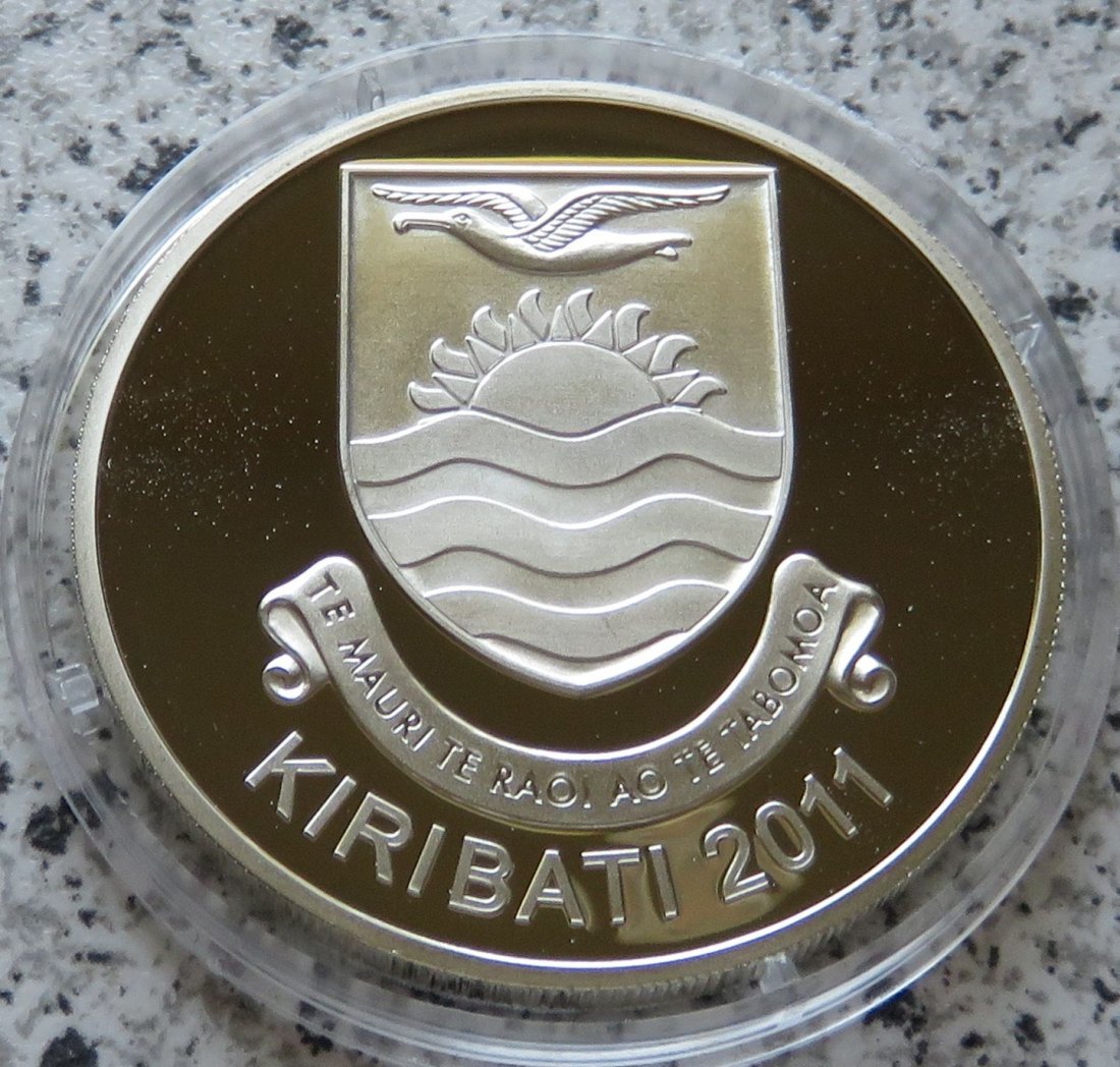  Kiribati 10 Dollar 2011   