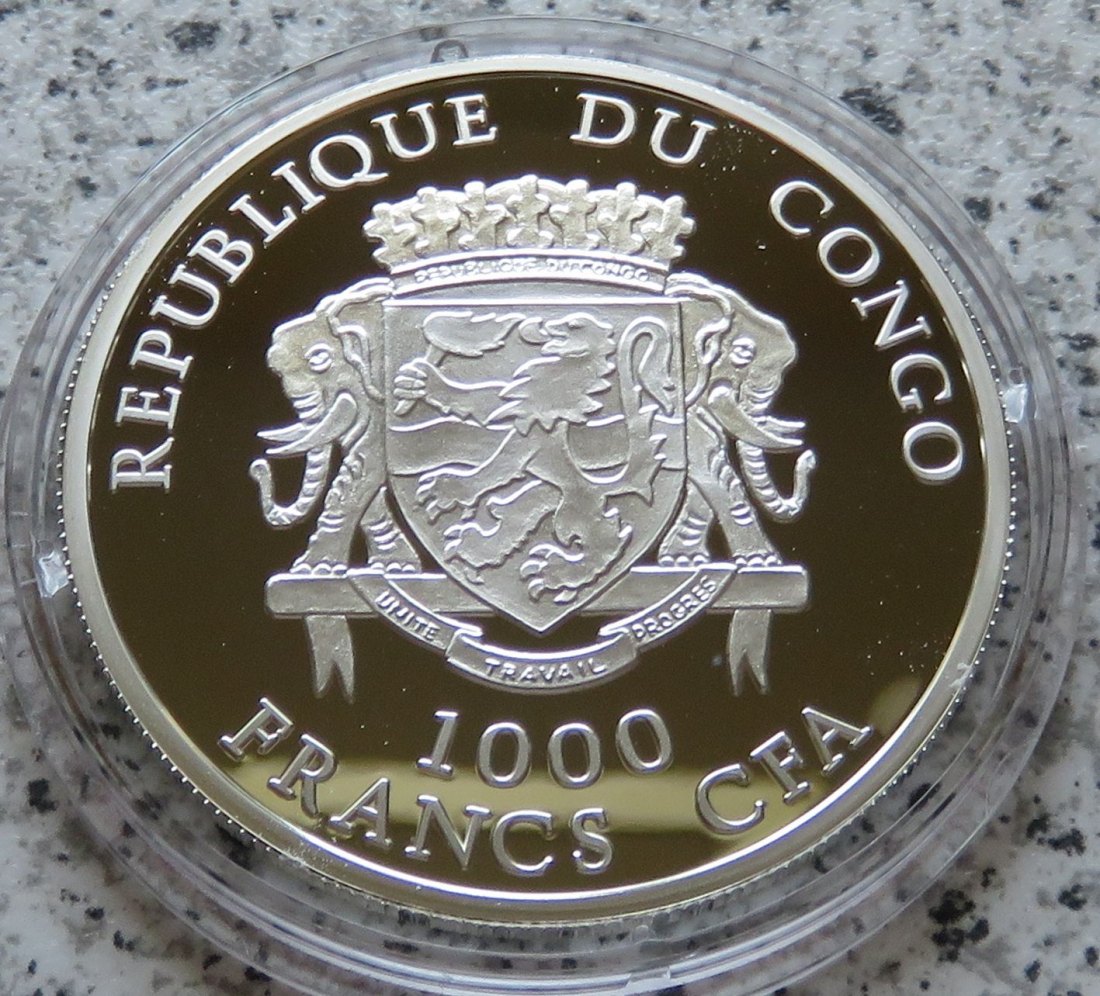  Kongo 1000 Francs CFA 2010   