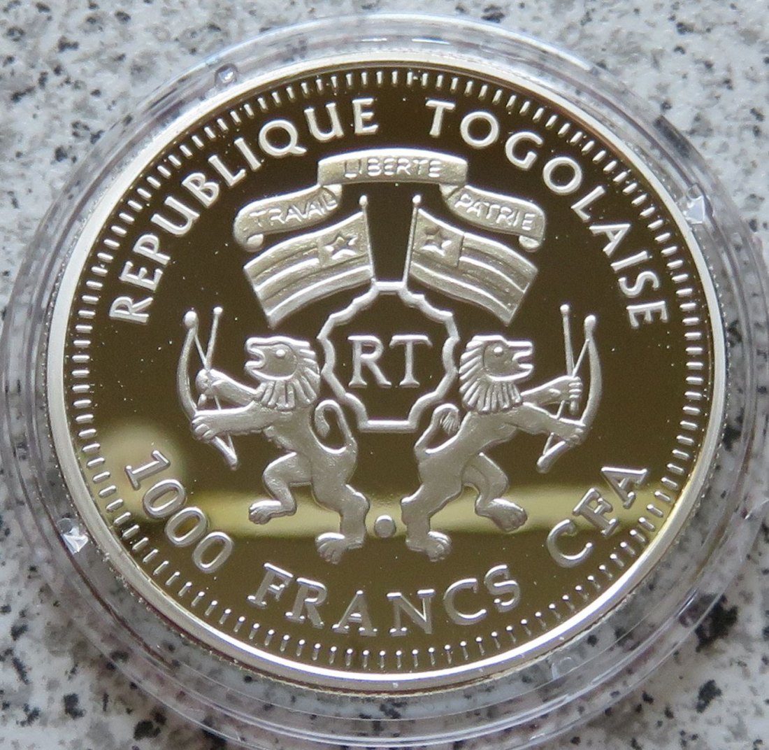  Togo 1000 Francs CFA 2009   