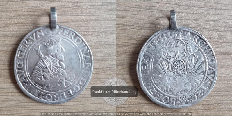 Österreich 1 Reichsthaler,72 Kreuzer  1556-1558 Ferdinand I.   FM-Frankfurt    Feinsilber: 33,52g   