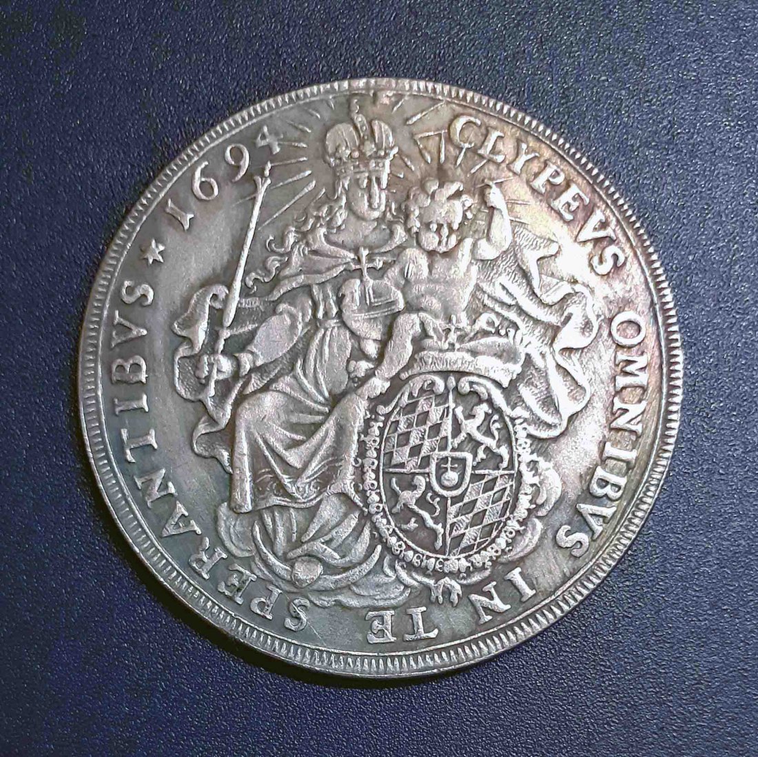  057. Nachprägung Taler 1694 Bayern Maximilian II. Emanuel   
