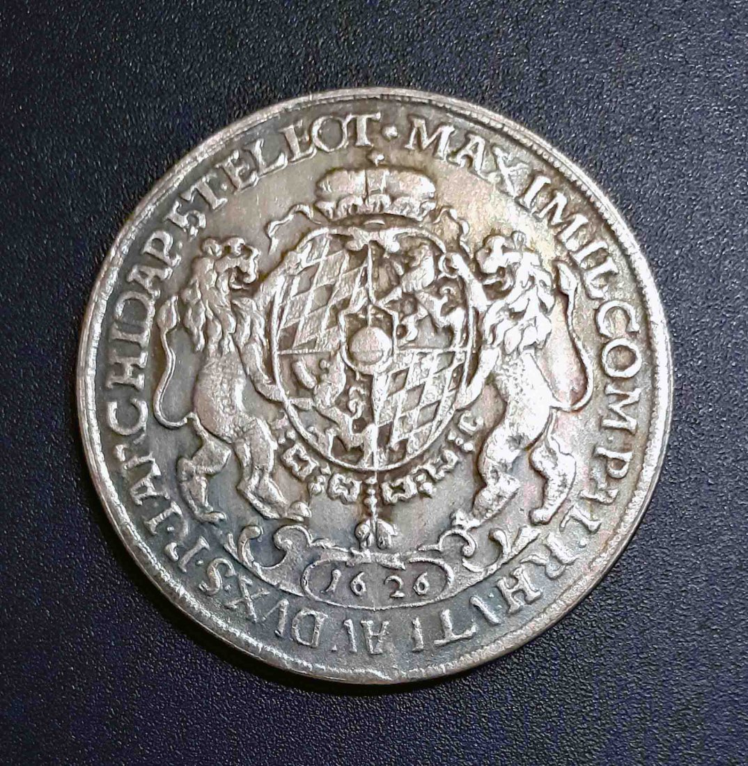  062. Nachprägung Taler 1626 Bayern Maximilian I.   