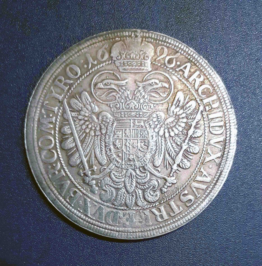  086. Nachprägung Taler 1696 Österreich Habsburg Leopold   