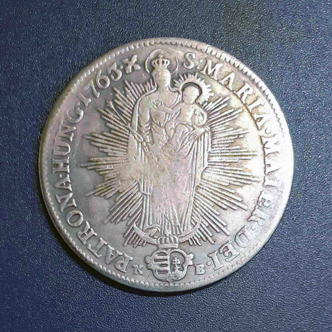  090. Nachprägung Taler 1763 Habsburg Österreich Ungarn Maria Theresia   