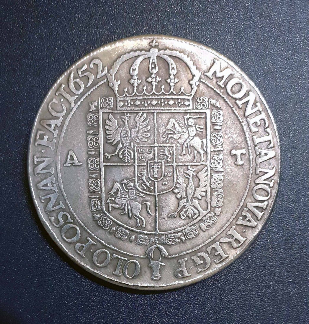  153. Nachprägung Taler 1653 Polen Johann II. Kasimir   