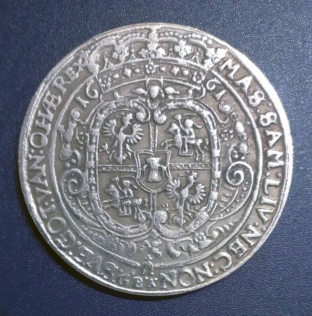  157. Nachprägung Taler 1661 Polen Johann Casimir   