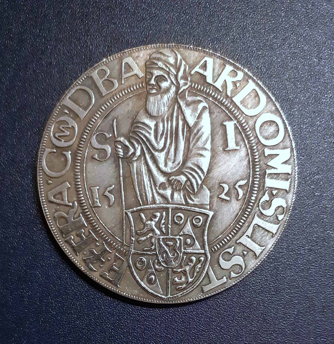  177. Nachprägung Joachimstaler 1525 Böhmen Schlick   