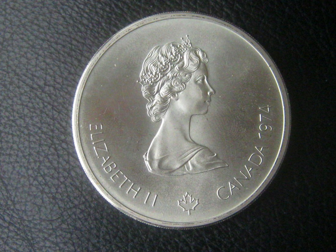  Kanada 10 Dollars 1976 925-er Silber, Feingewicht 44,24g;Kopf des Zeus   