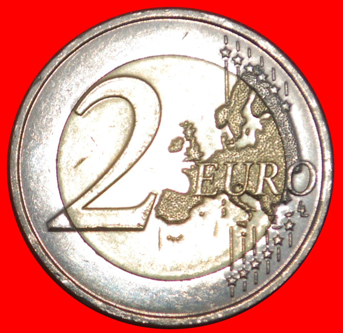  * FRIEDENSTAUBE: FRANKREICH ★ 2 EURO 2015 uSTG STEMPELGLANZ! OHNE VORBEHALT!   