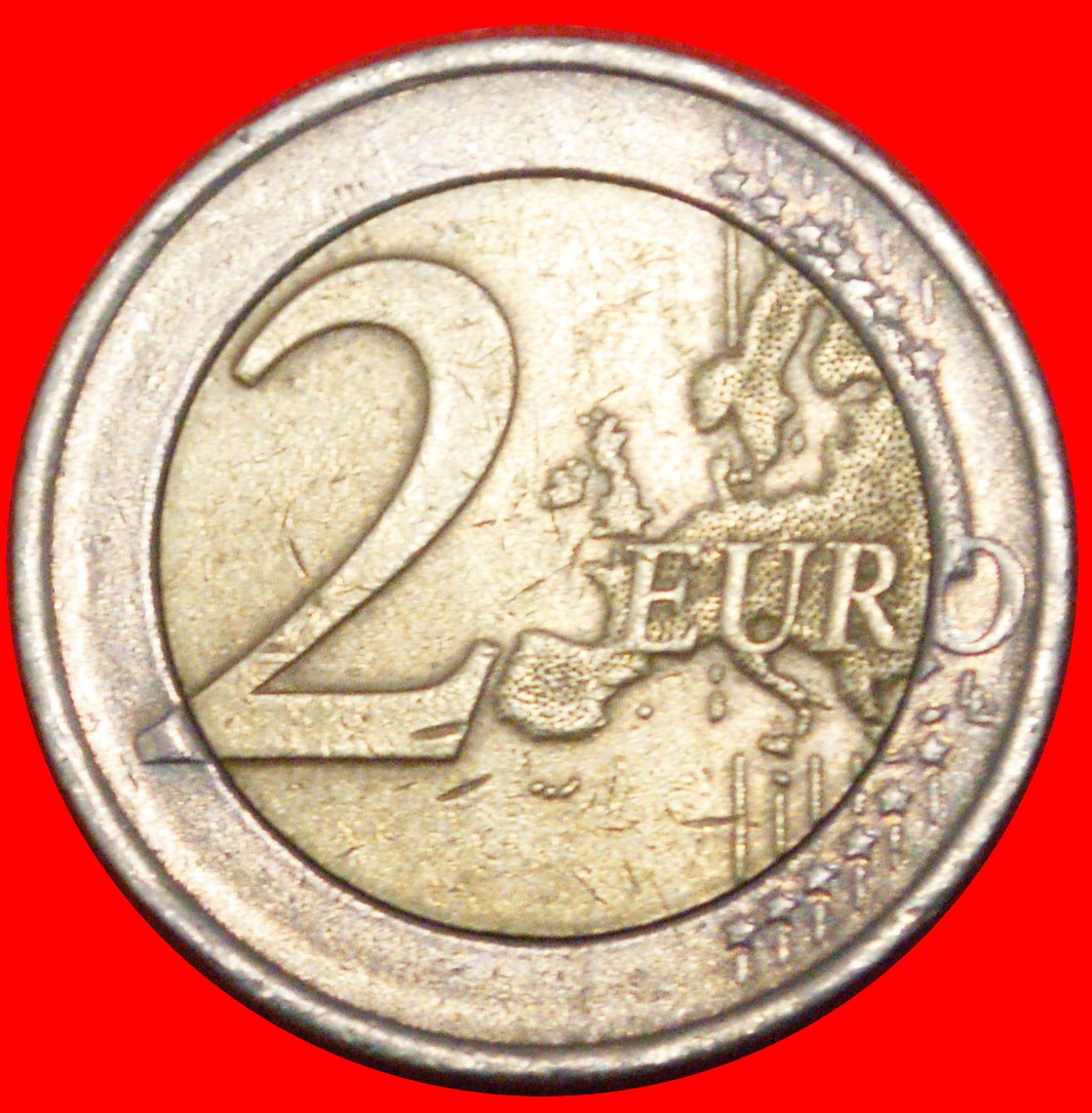  * OPEN BOOK 1957: GREECE ★ 2 EURO 2007 BI-METALLIC NON-PHALLIC TYPE!  ★LOW START! ★ NO RESERVE!   