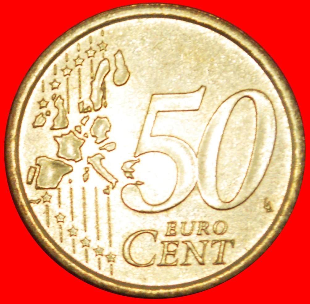  * ITALIEN (2002-2007):SAN MARINO★50 EUROCENT 2003R UNVERÖFFENTLICHT STG STEMPELGLANZ★OHNE VORBEHALT!   