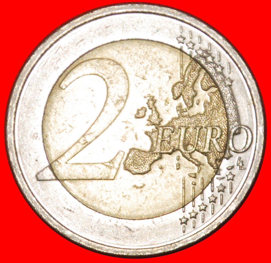  * SHIP: GERMANY ★ 2 EURO 2002-2012D BAVARIA NON-PHALLIC TYPE!★LOW START ★ NO RESERVE!   