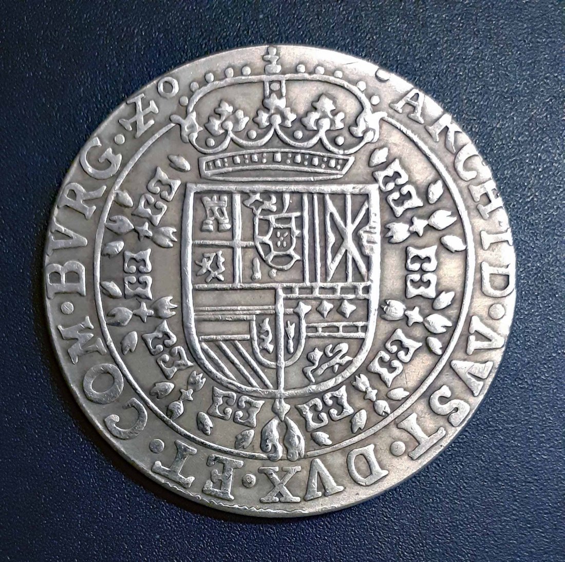  299. Nachprägung Patagon 1624 Spanien Philipp IV.   