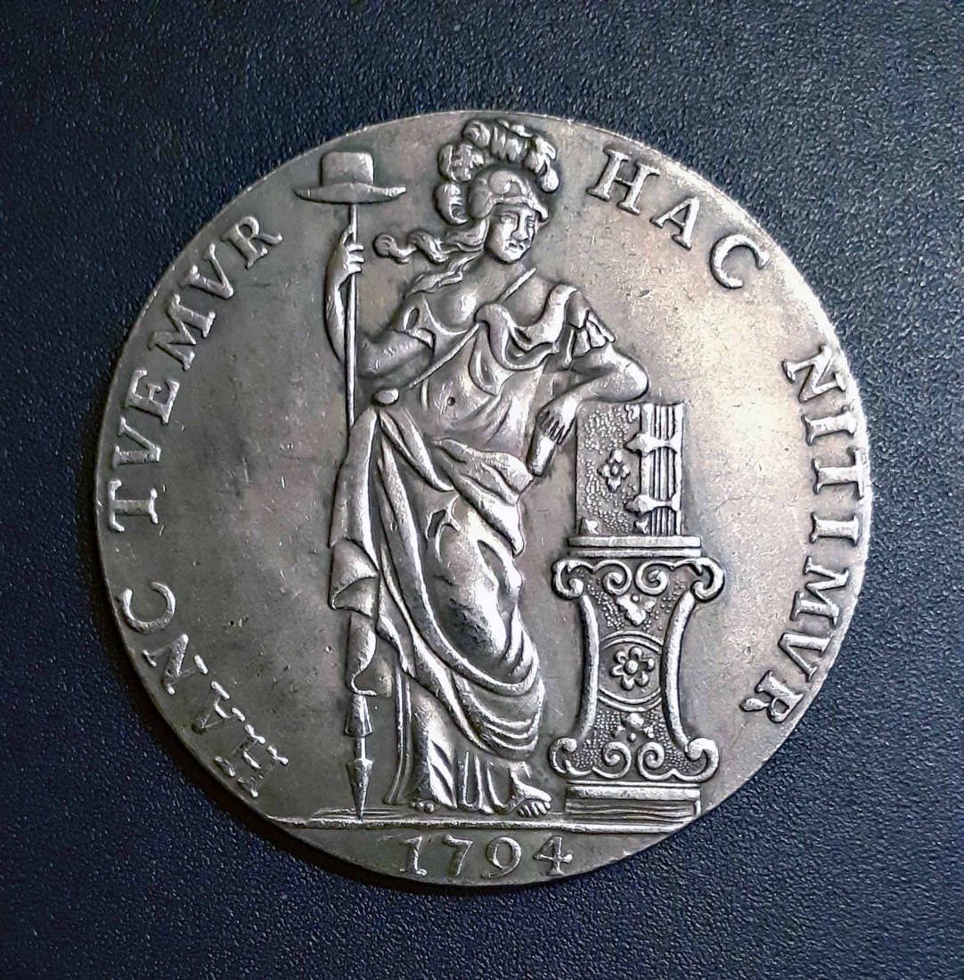  300. Nachprägung 3 Gulden 1794 Niederlande   