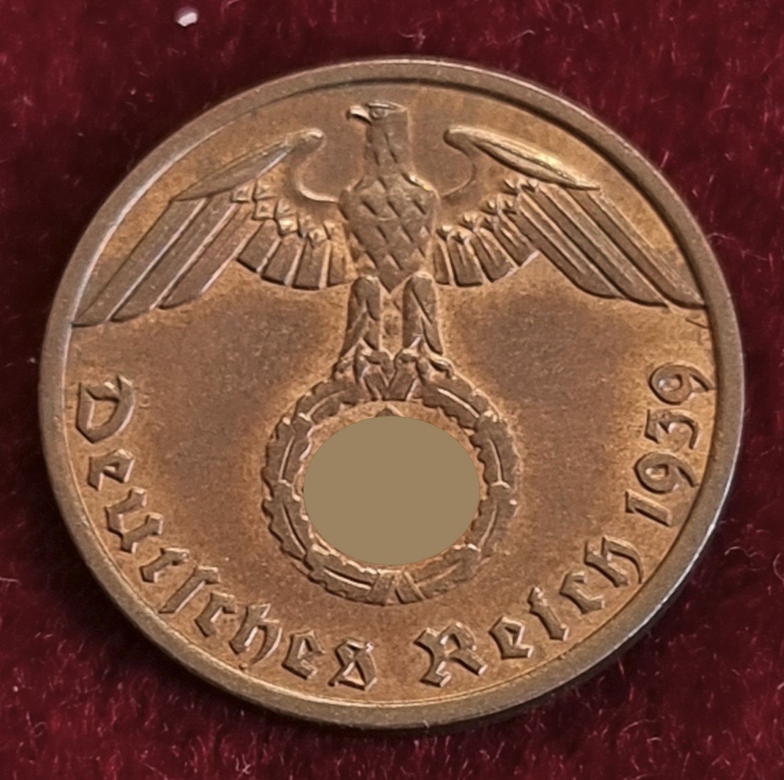  1541(7) 1 Reichspfennig (3. Reich) 1939/A in vz .................................. von Berlin_coins   