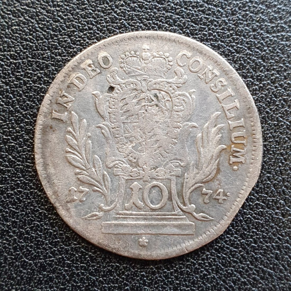  Bayern Kurfürstentum 10 Kreuzer 1774 Maximilian III Joseph Silber Münze   