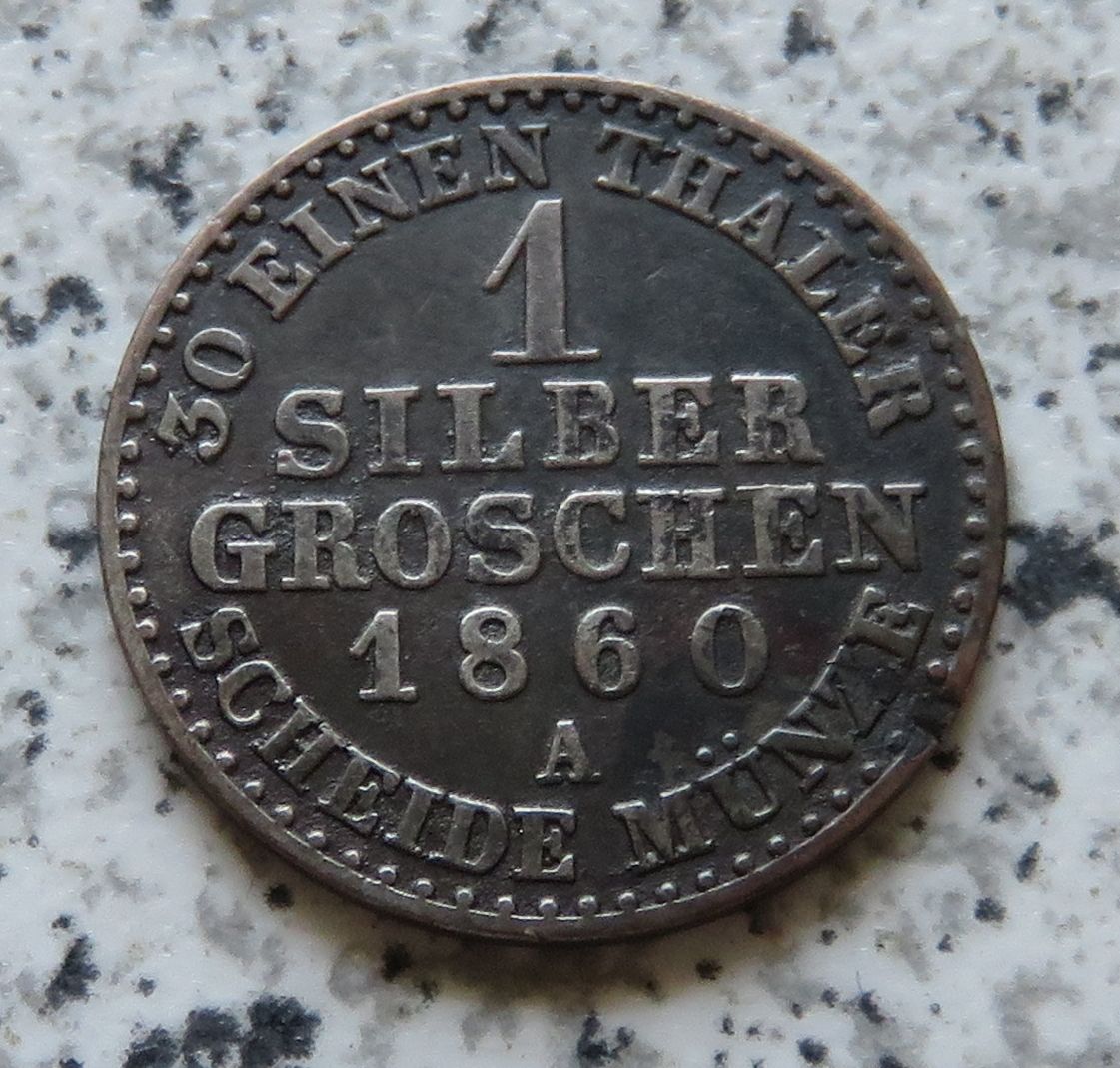  Preussen 1 Groschen 1850 A   