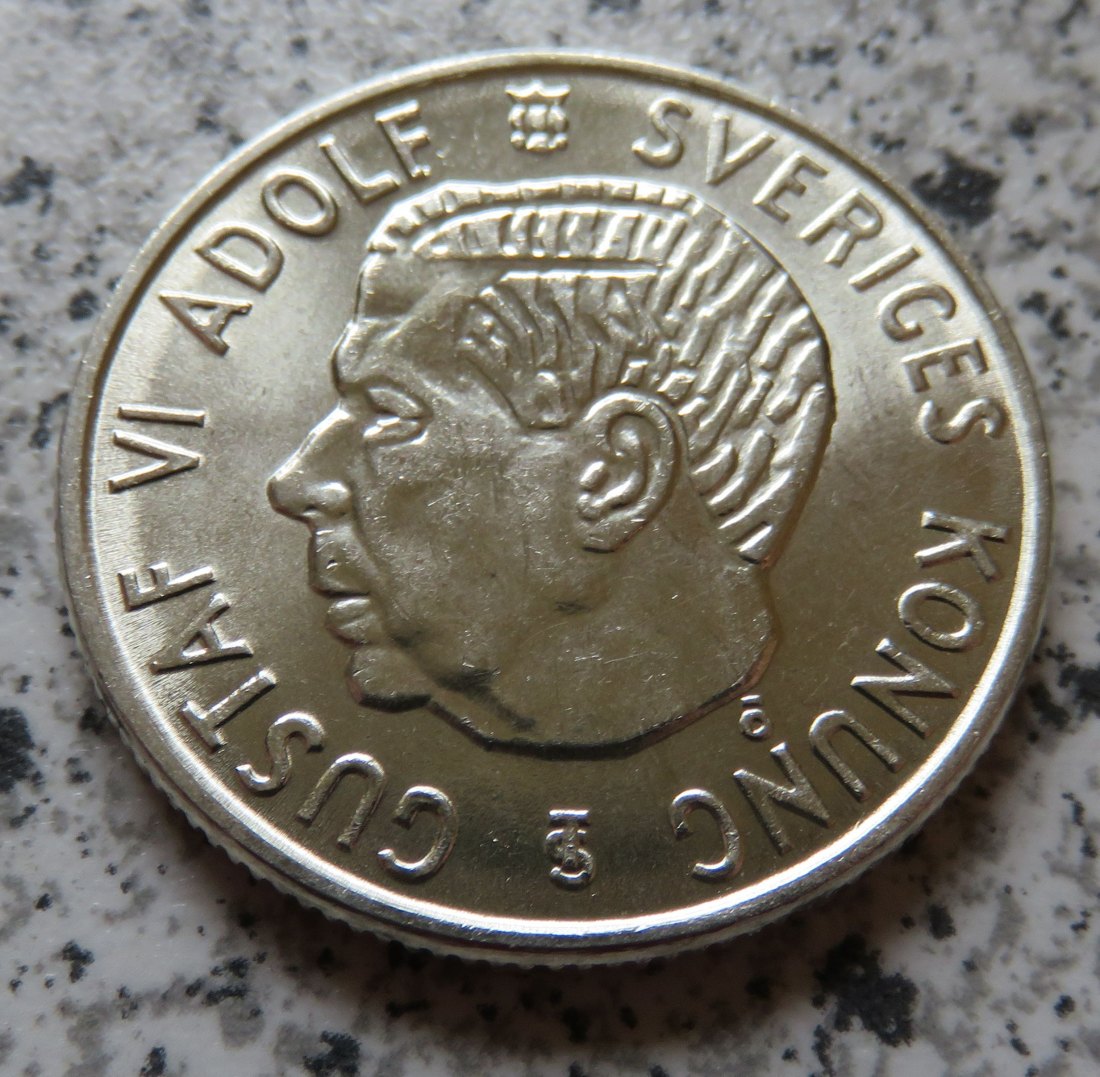  Schweden 2 Kronor 1954   