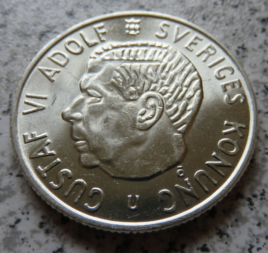  Schweden 2 Kronor 1964   