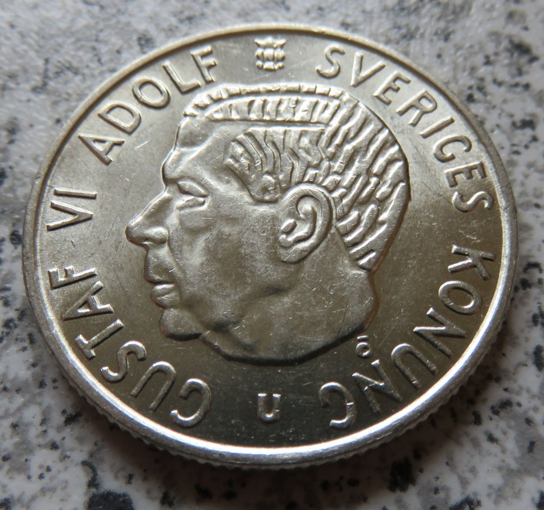  Schweden 2 Kronor 1963   