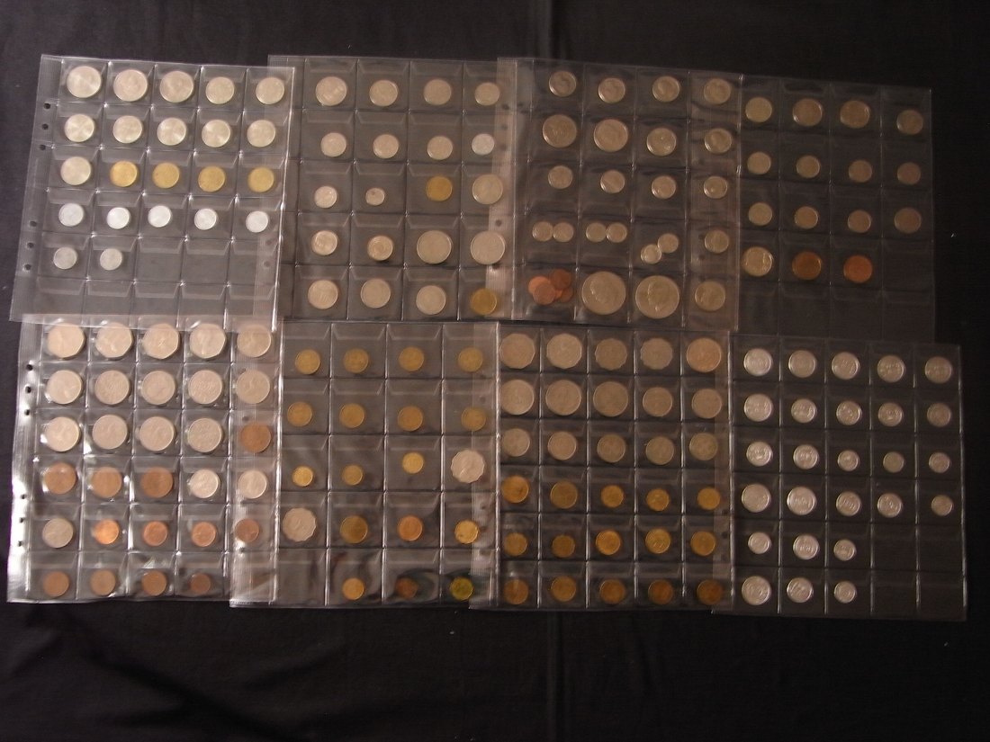  China, USA, Belgien, Taiwan, Thailand, Hong Kong, 188 Münzen ss-stgl   