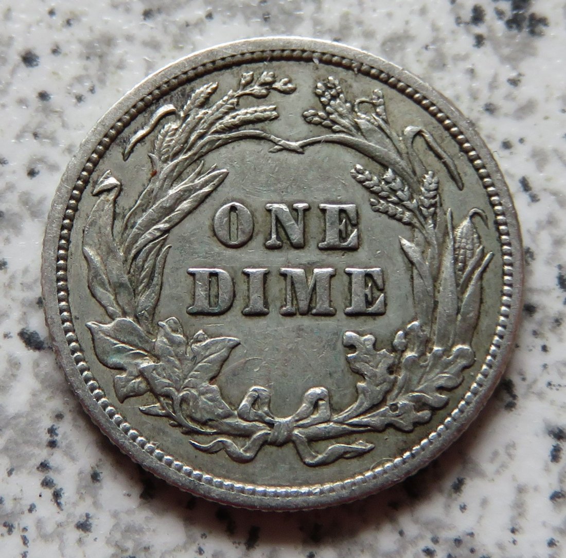  USA DIme 1909 / USA 10 Cent 1909   