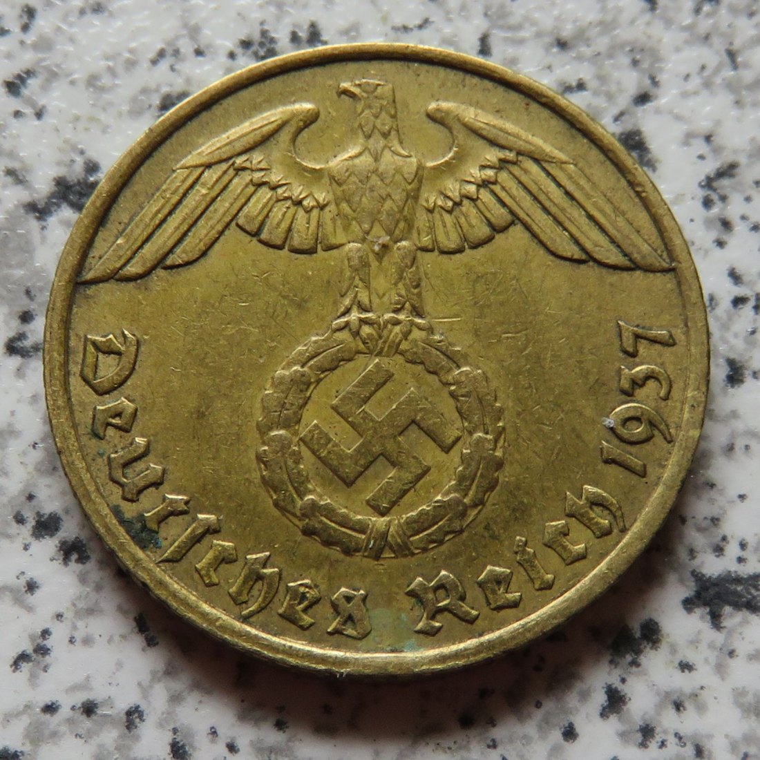  Drittes Reich 10 Reichspfennig 1937 E   