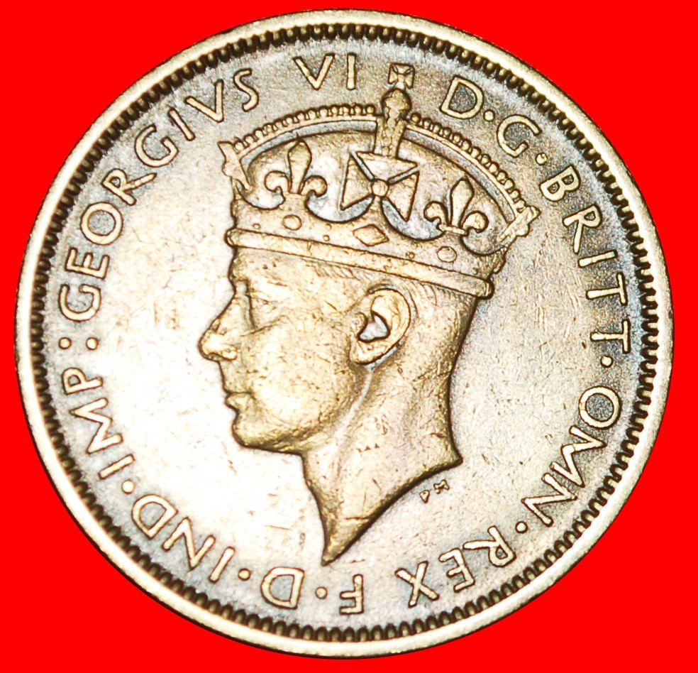  * GREAT BRITAIN: BRITISH WEST AFRICA★1 SHILLING 1947H! GEORGE VI (1937-1952) LOW START ★ NO RESERVE!   