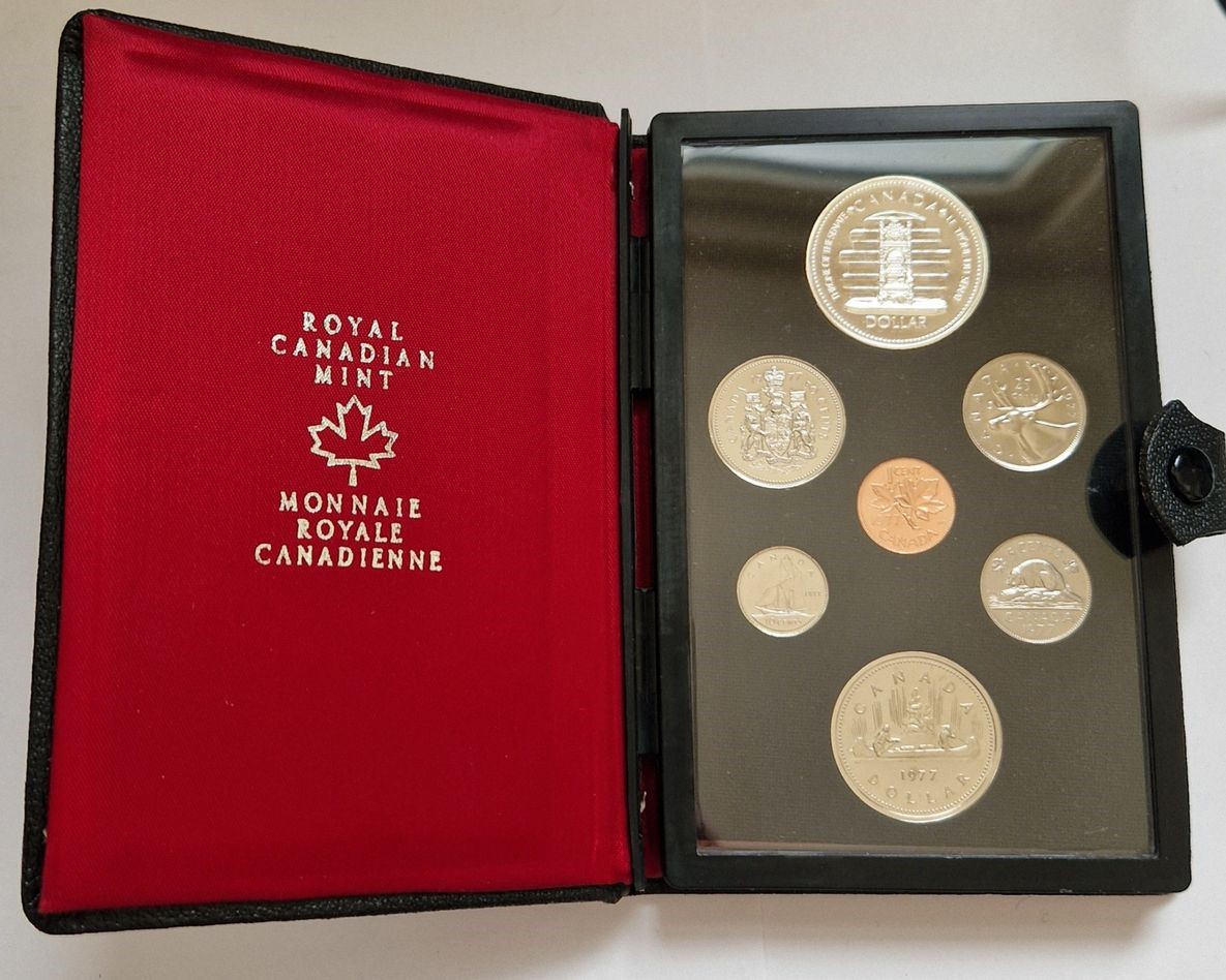  Kanada KMS 1987 1 Cent -1 Dollar Royal Canadian Mint Münzenankauf Koblenz Frank Maurer AD132   