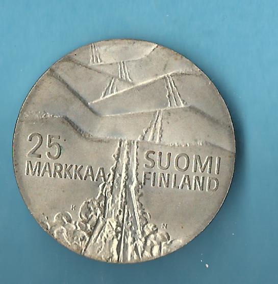  Finnland 25 M.1978 Silber Koblenzer Muenzen Studio Münzenankauf Koblenz Frank Maurer AD209   