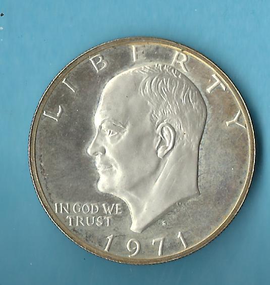  USA 1 Dollar 1971  Silber Koblenzer Muenzen Studio Münzenankauf Koblenz Frank Maurer AD218   