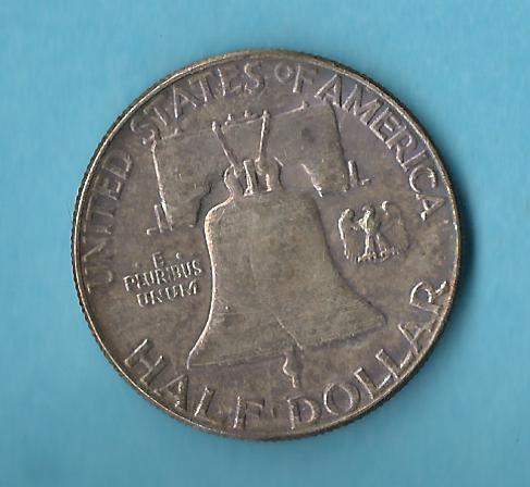  USA 1/2 Dollar 1952 Silber Koblenzer Muenzen Studio Münzenankauf Koblenz Frank Maurer AD220   