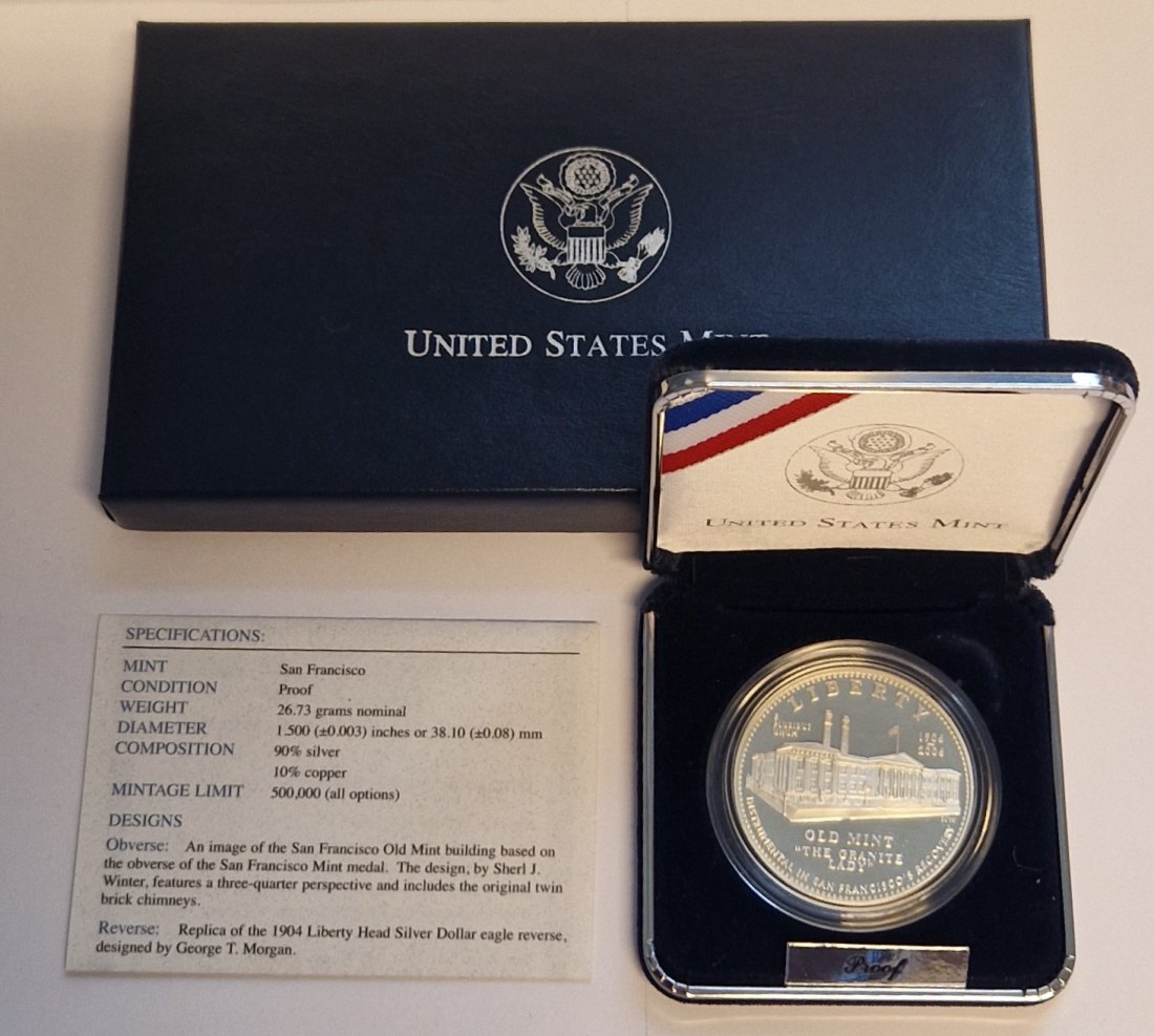  United State Mint San Francisco Old Mint Münzenankauf Koblenz Frank Maurer AD172   