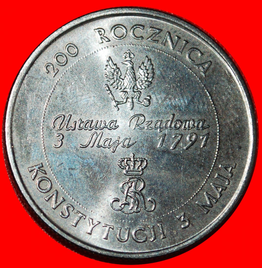  * INFLATION: POLAND ★ 10000 ZLOTYS 1791 1991 UNC! STANIOSLAV II (1764-1795)★LOW START ★ NO RESERVE!   