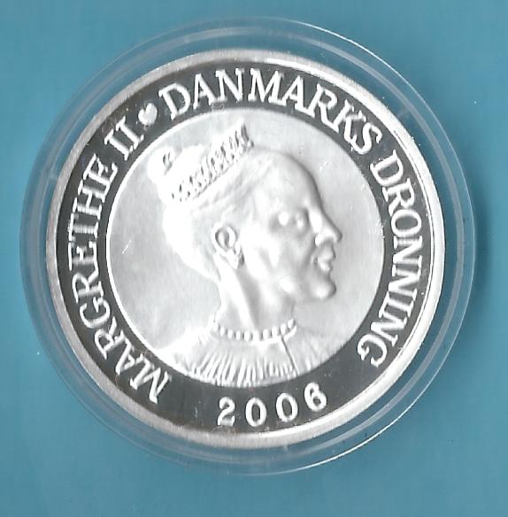  Dänemark 100 K.2006 Silber Koblenzer Muenzen Studio Münzenankauf Koblenz Frank Maurer AD311   