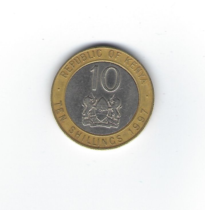  Kenia 10 Shillings 1997   