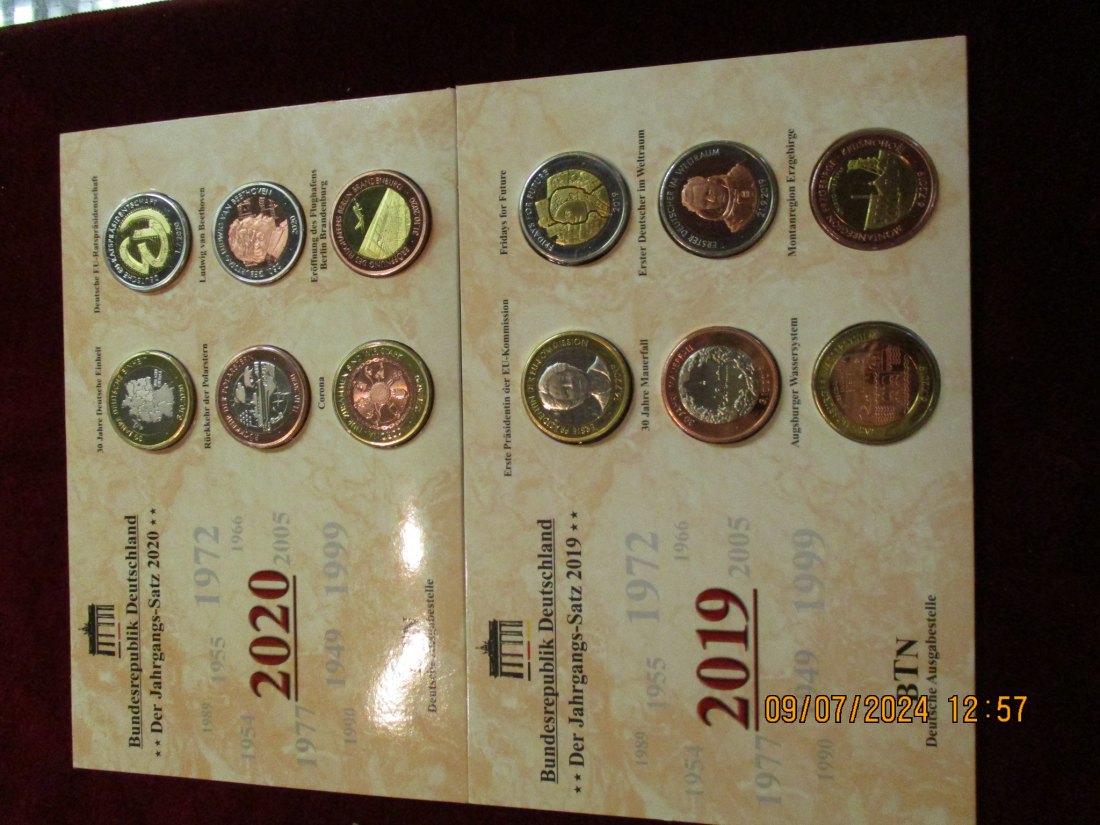  Lot - Sammlung Medaillen BRD 8x Bundesländer siehe Foto /ML5   