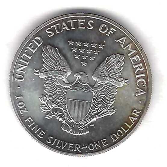  USA Silver Eagle 1989 1 oz. Silber Münzenankauf Koblenz Frank Maurer AD405   