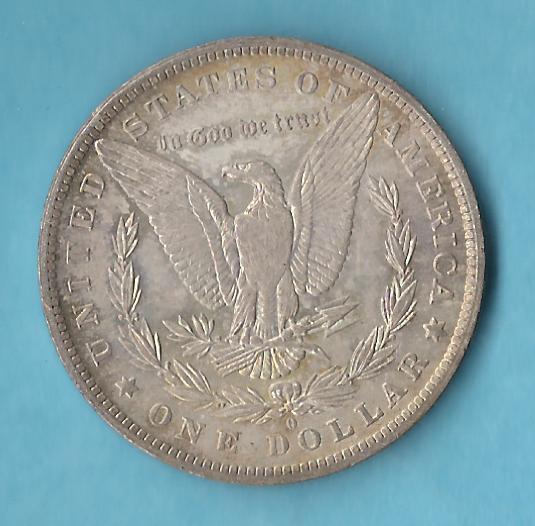  USA Morgan Dollar 1884 O  Silber Golden Gate Goldankauf Koblenz Frank Maurer AD512   