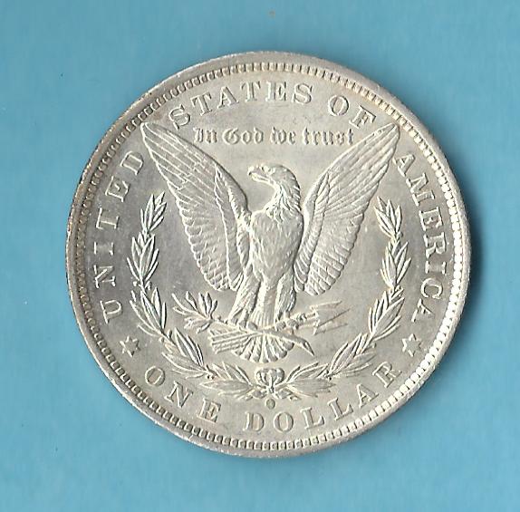 USA Morgan Dollar 1884 O vz  Silber Golden Gate Goldankauf Koblenz Frank Maurer AD514   