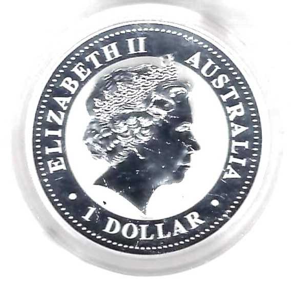  Australien 1 Dollar Kookaburra 2008 Silber Münzenankauf Koblenz Frank Maurer AD414   