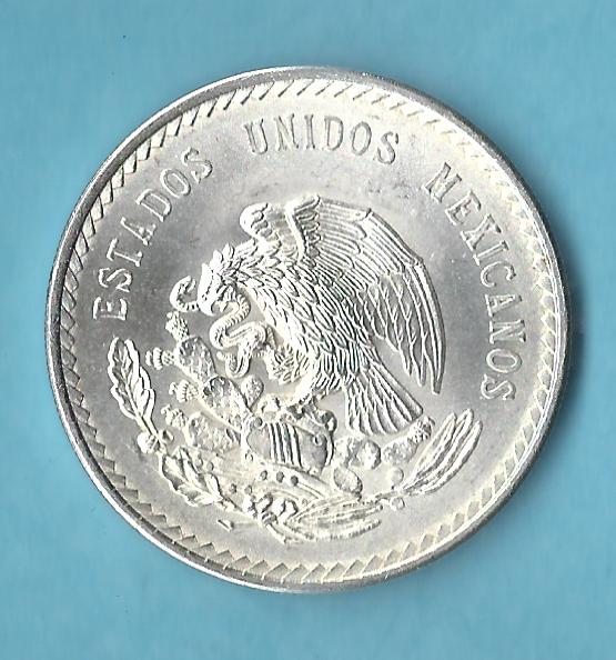  Mexico Cinco Pesos 1948 vz-st rar Silber Golden Gate Goldankauf Koblenz Frank Maurer AD530   