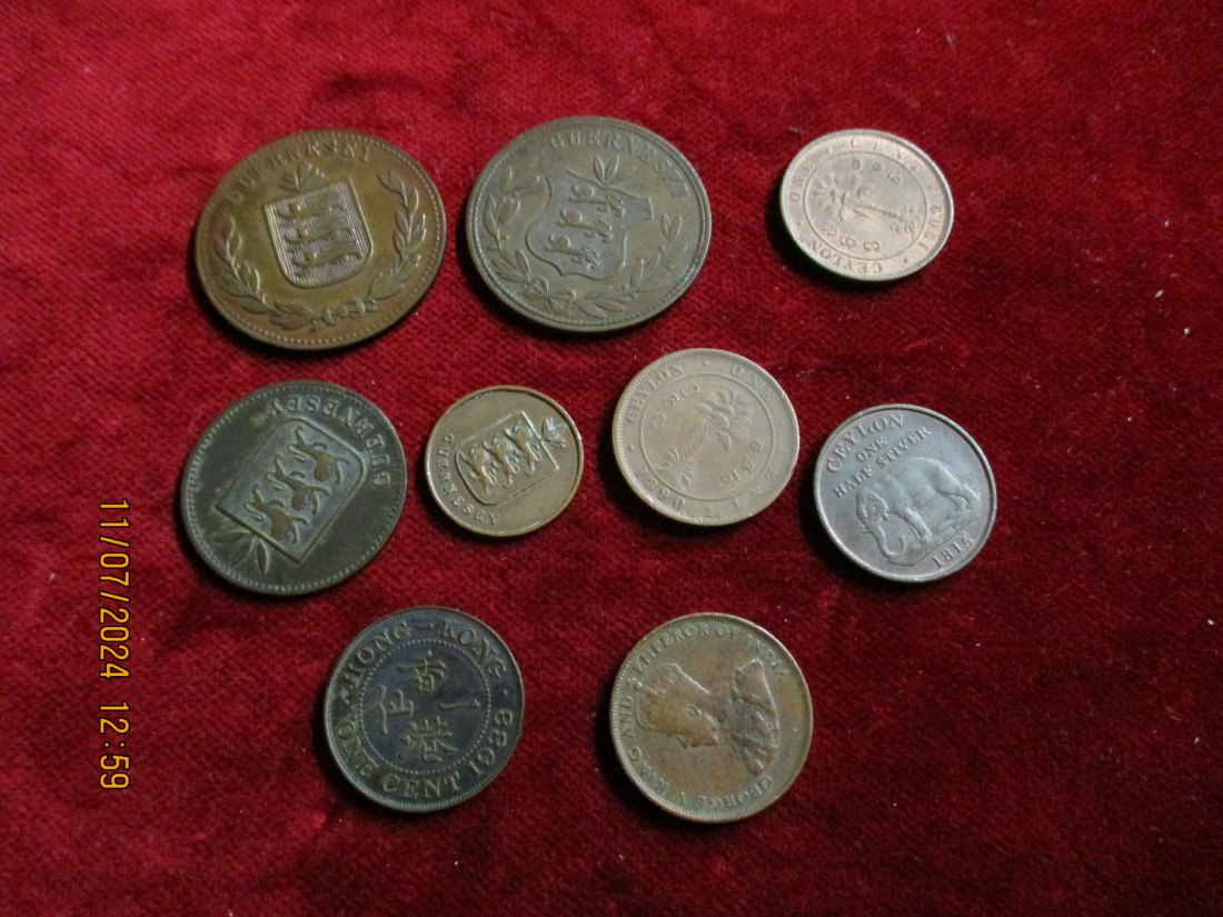  Lot Sammlung alter Münzen siehe Foto /K4   