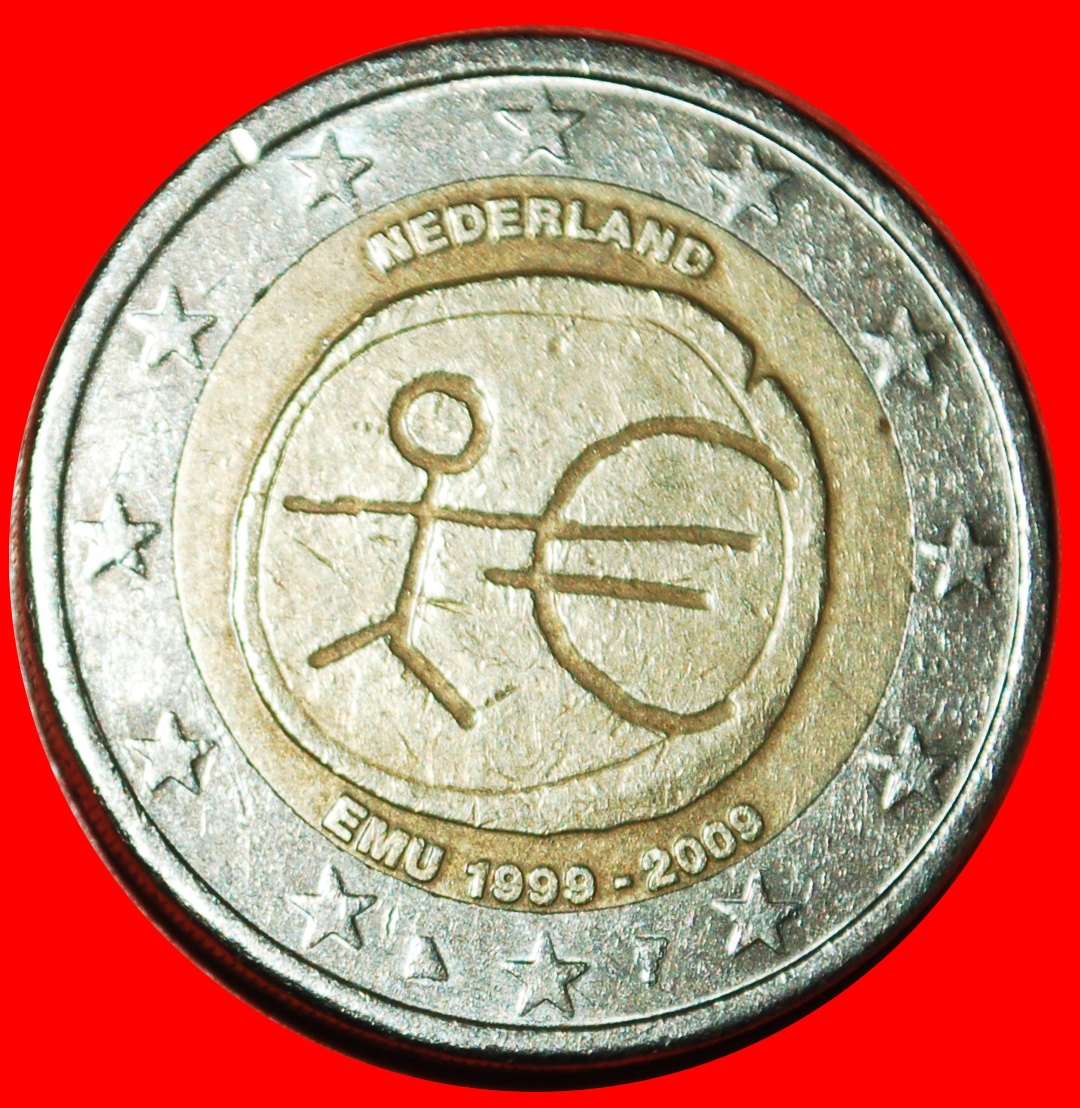  * BEATRIX (1980-2013): NETHERLANDS ★ 2 EURO 1999-2009 NON-PHALLIC TYPE!★LOW START ★ NO RESERVE!   