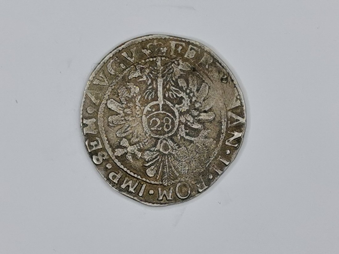  703 , 28 Stuber oder Taler, Emden,Ferdinand III   