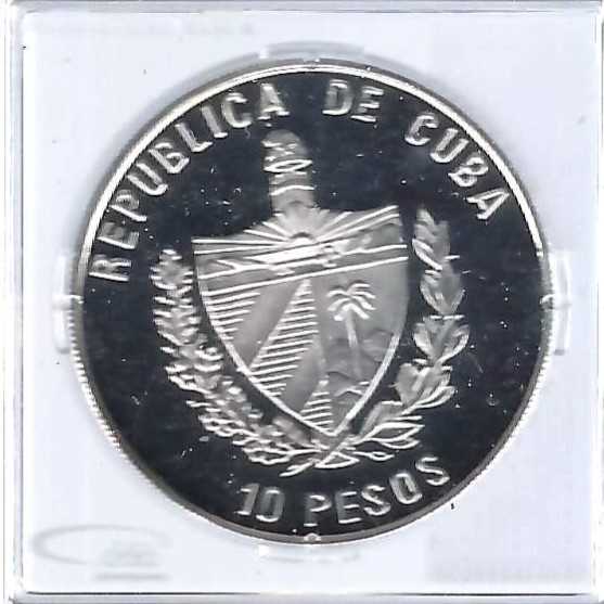  Kuba 10 Pesos 2008 Olympic Silber Münzenankauf Koblenz Frank Maurer AD423   