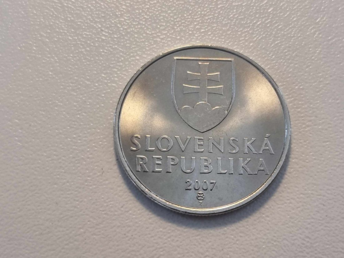  Slowakei 5 Kronen 2007 STG   