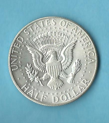  USA Half Dollar Kennedy 1964 Silber Golden Gate Goldankauf Koblenz Frank Maurer AD571   