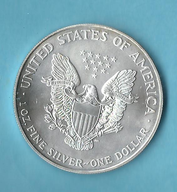  USA Silver Eagle 1994 Golden Gate Goldankauf Koblenz Frank Maurer AD589   