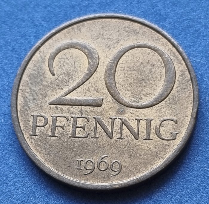  942(7) 20 Pfennig (DDR) 1969 in vz ................................................ von Berlin_coins   